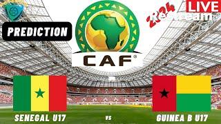 Senegal vs Guinea Bissau CAF U17 Africa Nations Cup Qualification 2024 SEMI FINAL