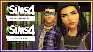 Don't Get Your Books Grungy! | The Sims 4: Grunge Revival & Book Nook Kit (Review)