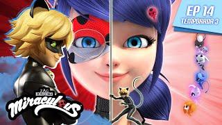 MIRACULOUS |  CAZADORA DE KWAMIS  | Episodio completo ▶️ Temporada 3 Episodio 14