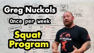 Part 4 - FULL BREAKDOWN - Greg Nuckols 28 Free Programs - Once (1x) per Week Squat Program Review