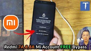 Mi Account Bypass Free Redmi 7A,8,8A 100% Method by me