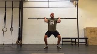 The Weightlifting 101 Power Clean Warm-Up (empty barbell)