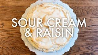 SOUR CREAM AND RAISIN PIE : SEPTEMBER PIES S2 E 13