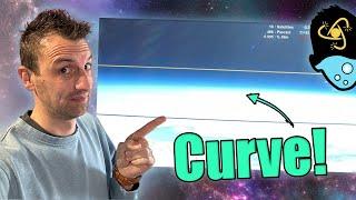 Flat Earther Shows Earth's Curve in His Video