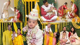 Grand Rice Ceremony Of Viraj || Viraj এর শুভ অন্নপ্রাশন || Family Function