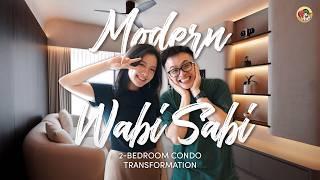 Inside A Modern Wabi Sabi 2-Bedroom Condo! | Get ID Home Tour!