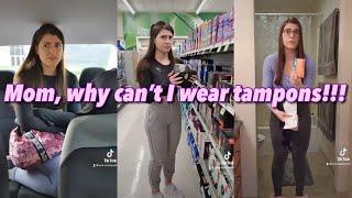 STRICT MOM WON’T LET HER WEAR TAMPONS**ANA NATALIA FULL TIKTOK PERIOD SERIES