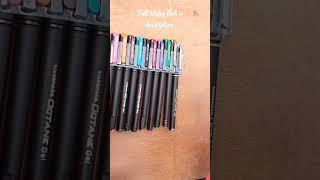 unboxing and review classmate itc octane colour burst gel | gel colour burst | colour pens #shorts