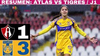 Atlas 1-3 Tigres - J1 / Las Amazonas comienzan con el pie derecho