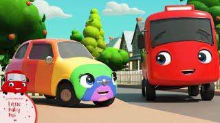 Buster y el Mundo de los Colores | Nanas para bebés | Little Baby Bus Español - Little Baby Bum