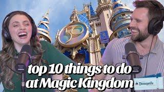 Top 10 Things To Do In Magic Kingdom - Disneyville Podcast Episode 1