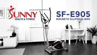 Sunny Health & Fitness SF-E905 Magnetic Elliptical Bike