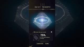 Warframe Gave Me 75% Off Platinum!