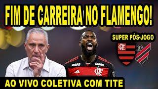 AO VIVO: FIM DE CARREIRA NO FLAMENGO l MENGÃO CORRENDO RISCO NA COPA DO BRASIL l GERSON SALVOU!