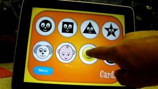 Sparkabilities App Demonstration Baby Game on iPad