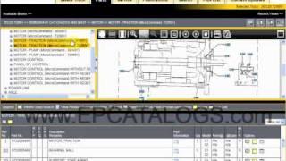 Caterpillar forklift parts catalog