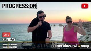 progress:on afterparty // nasser alazzawi & soap (progressive house / melodic techno live DJ set)