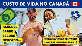 CUSTO DE VIDA NO CANADÁ   #2023 (Família de 6 pessoas…)