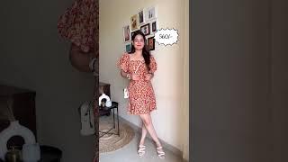 Myntra haul summer  dresses Dress Links #viral #grwm #myntrahaul #trending #shorts @stylishyou