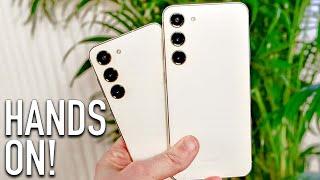 Samsung Galaxy S23 and S23 Plus hands-on!