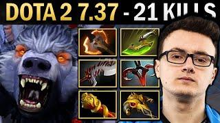 Ursa Gameplay Miracle with 21 Kills and Battlefury - TI14