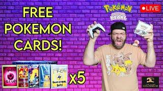 LIVE!  FREE Pokemon Cards & Shining Pearl Nuzlocke! #pokemon #giveaway #bdsp