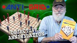 Anti-Grid - a challenging two-player abstract strategy game from NewVenture!