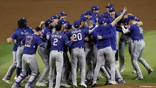 The Texas Rangers WIN THE WORLD SERIES!