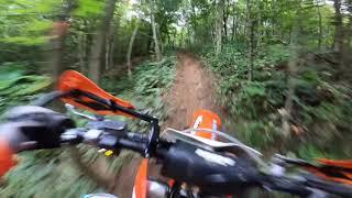 NEPG ENDURO LITTLE RACCOON TEST #2! KTM 450 XCF