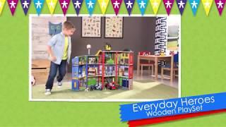 Kidkraft Everyday Heroes Wooden Play Set