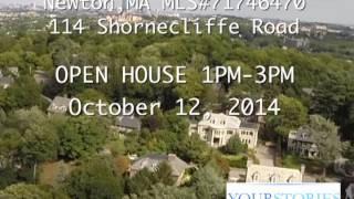 Luxury Home Newton MA Open House YourStories Realty Group