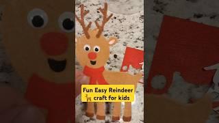 MIND-BLOWING Reindeer Craft Ideas for Kids You Need to Try!  #shorts #craft