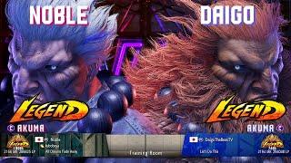 SF6 ▰ DAIGO (Akuma) vs Noble (Akuma) ▰ High Level Gameplay