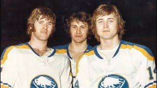 The Buffalo Sabres French Connection line interview in 1973