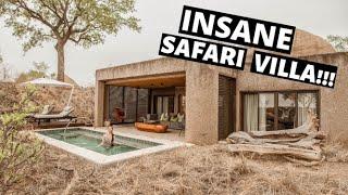 INSANE Safari Villa / SABI SABI EARTH LODGE Room Tour // South Africa Safari Lodge