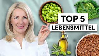 Hormonbalance: Die Top 5 Lebensmittel in den Wechseljahren