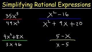 Simplifying Rational Expressions