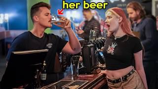 Fake Pub Employee Prank In England!!