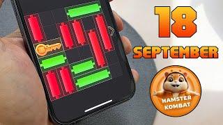 18 September Puzzle Game Hamster Kombat | Minigames Puzzle Game Latest Update 100%