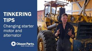 MEKARTIPS STEFAN HILDINGSSON – Tips vid byte av startmotor och generator