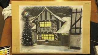 Vivid Photo Visual's Christmas Time-Lapse Video featuring Stockport Artist Antonio Subirats