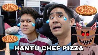 HANTU CHEF PIZZA MENYERAMKAN  ESCAPE PAPA PIZZA ROBLOX 