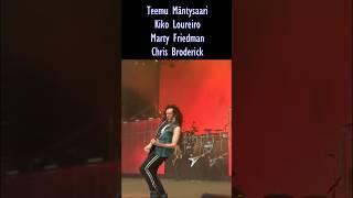 Tornado of Souls (Solo) - Teemu Mäntysaari - Kiko Loureiro - Marty Friedman - Chris Broderick