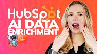 HubSpot Breeze Intelligence: AI Data Enrichment, Form Shortening and Credits