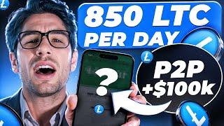 850 LTC Daily Made Easy : Best Litecoin *Crypto Arbitrage* Strategy (13.10) | LTC Price Prediction !