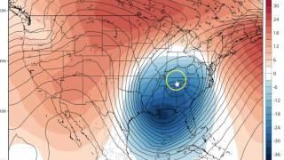 European Weather Model on Storm Signals for Next Week