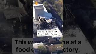 Deadly explosion at food coloring plant #shorts