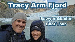 TRACY ARM FJORD, Alaska | Boat tour to see Sawyer Glacier #glacier #alaska #tracyarmfjord