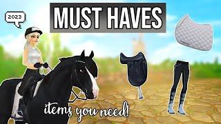 Must Haves 2023 (Clothes & Tack you need!) || Star Stable Online