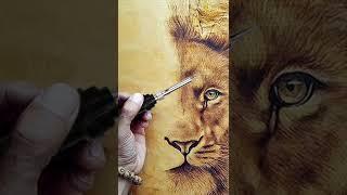 #shorts pyrography wood burning art